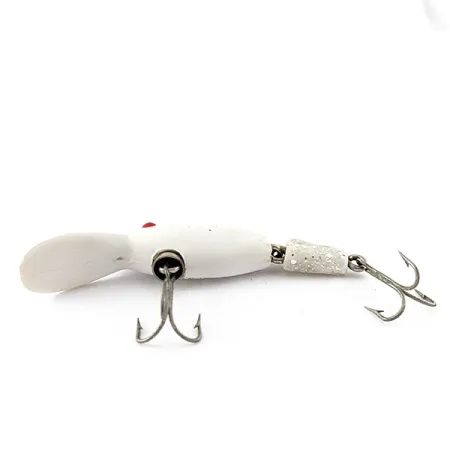 Vintage Eppinger Sparkle Tail, 1/4oz White Sparkle Tail fishing lure #20773