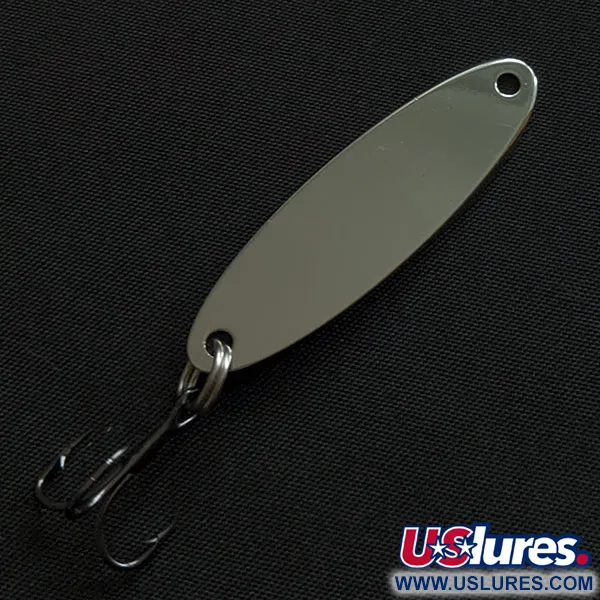 Vintage Acme Kastmaster, 1/4oz nickel fishing spoon #20776