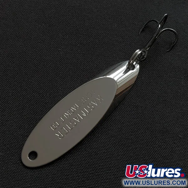 Vintage Acme Kastmaster, 1/4oz nickel fishing spoon #20776