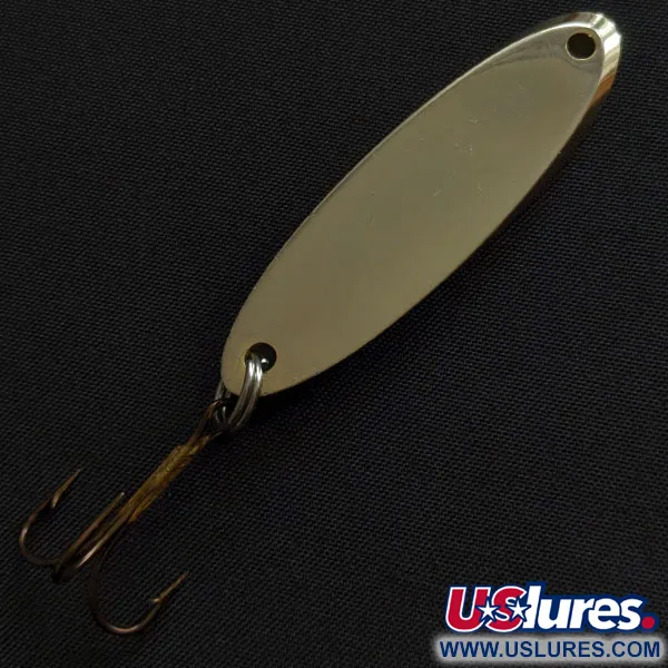 Vintage Acme Kastmaster, 3/8oz gold fishing spoon #20777