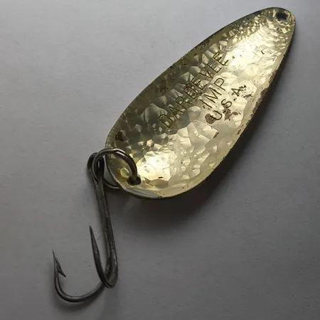 Vintage Eppinger Dardevle Imp Crystal, 2/5oz Crystal fishing spoon #20779