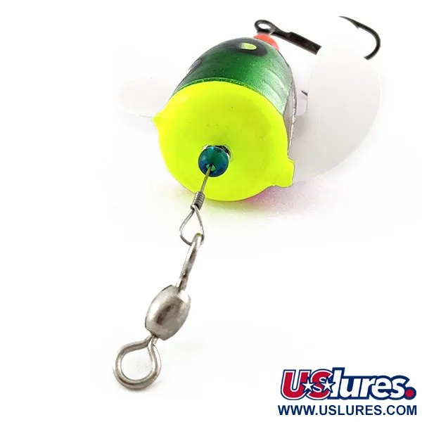 Vintage  Yakima Bait Spin-N-Glo, 1/4oz Glo Wings - California Watermelon fishing #20785