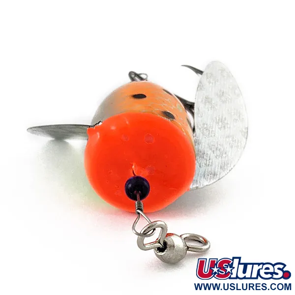 Vintage  Yakima Bait Spin-N-Glo, 1/4oz Mylar Wings - Fire Tiger spinning lure #20786