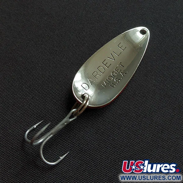 Vintage  Eppinger Dardevle Midget, 3/16oz Red Devle fishing spoon #20790
