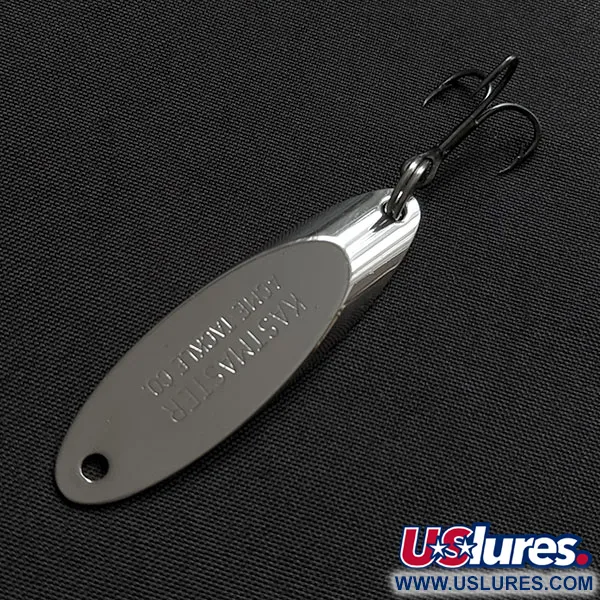 Vintage Acme Kastmaster, 1/4oz nickel fishing spoon #20794