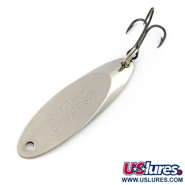 Vintage Acme Kastmaster, 1/4oz nickel fishing spoon #20794