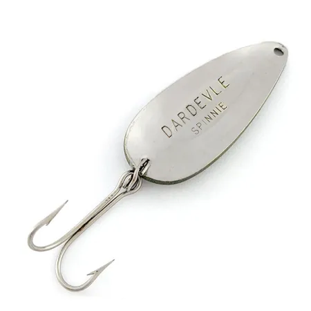 Vintage Eppinger Dardevle Spinnie, 1/3oz Frog fishing spoon #20795