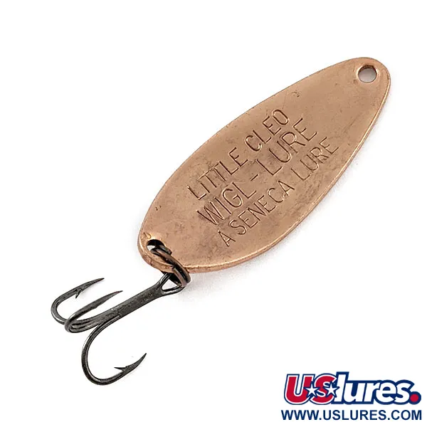 Vintage   Seneca Little Cleo, 1/4oz copper fishing spoon #20798