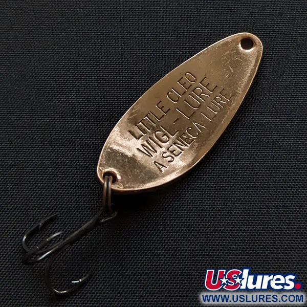 Vintage   Seneca Little Cleo, 1/4oz copper fishing spoon #20798