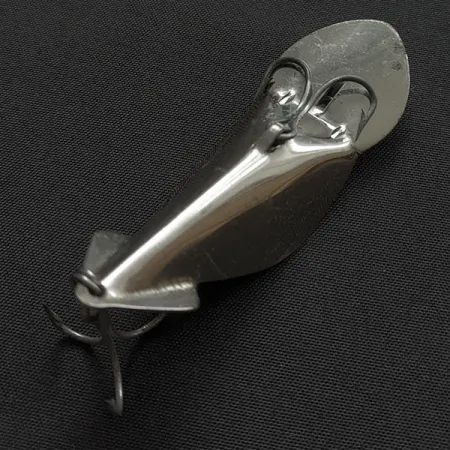 Vintage Buck Perry spoonplug, 1/3oz nickel fishing spoon #20800