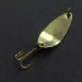 Vintage   Acme Little Cleo bubbles, 1/8oz gold fishing spoon #20801