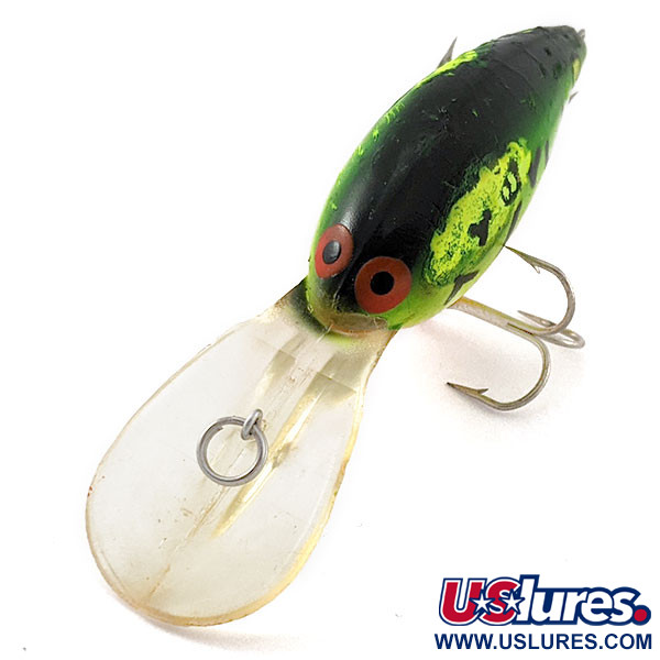 Vintage   Norman DD14, 3/5oz Fire tiger fishing lure #20808