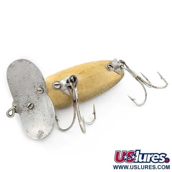 Vintage   Fred Arbogast Jitterbug Early Bug Eye​ (1960s)​ , 1/2oz  fishing lure #20815