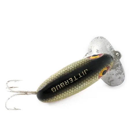 Vintage Fred Arbogast Jitterbug Early Bug Eye​ (1960s)​ , 1/2oz fishing lure #20815