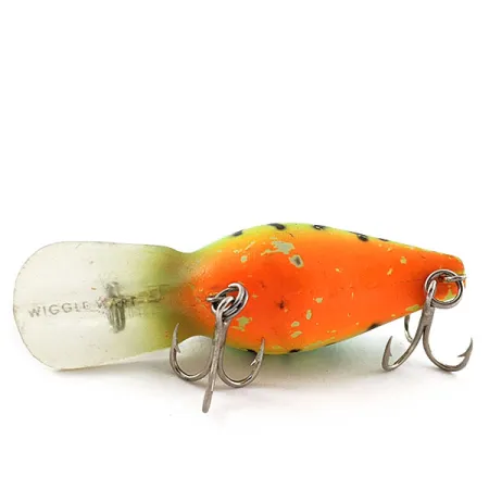 Vintage Storm Wiggle Wart, 2/5oz Fire tiger fishing lure #20816