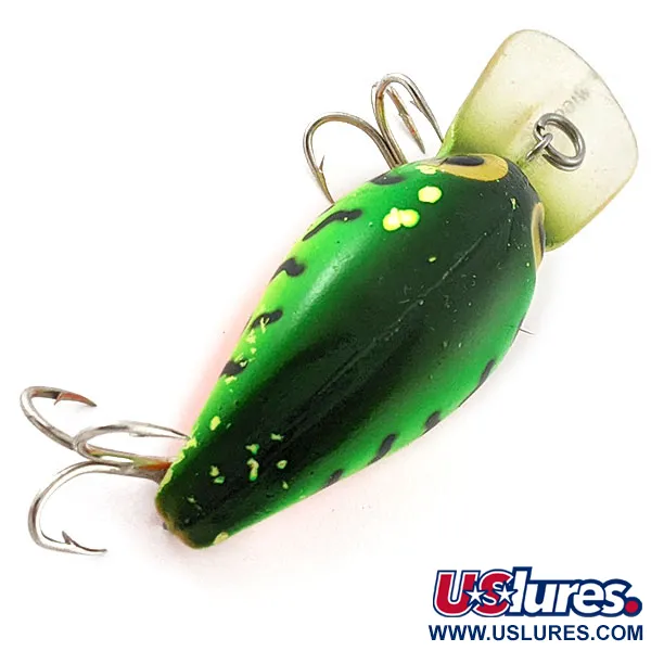Vintage   Storm Wiggle Wart, 2/5oz Fire tiger fishing lure #20816