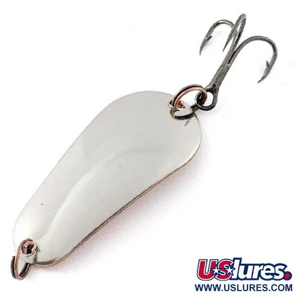 Vintage Acme Wob-L-Rite, 1/8oz nickel/copper fishing spoon #20817