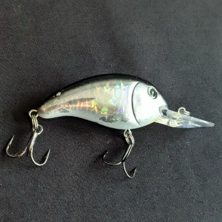 Vintage Cabela's Grave Digger Swim Bait , 1/4oz HOLO Silver Sides fishing lure #20819