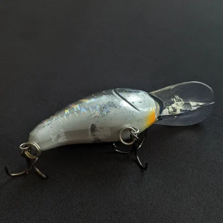 Vintage Cabela's Grave Digger Swim Bait , 1/4oz HOLO Silver Sides fishing lure #20819