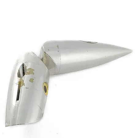 Vintage Luhr Jensen J-Plug Silver bullet, 3/4oz silver fishing lure #20821