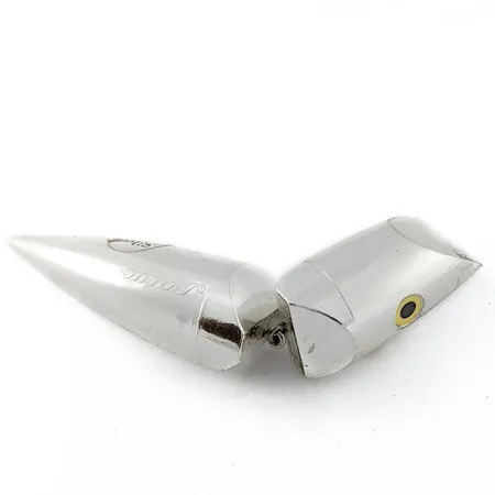 Vintage Luhr Jensen J-Plug Silver bullet, 3/4oz silver fishing lure #20821