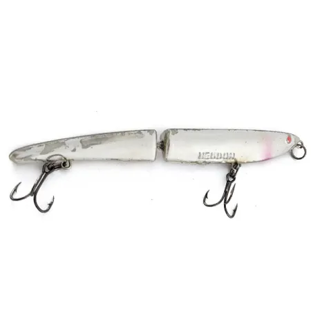 Vintage Heddon Zara Gossa, 1/4oz silver fishing lure #20822