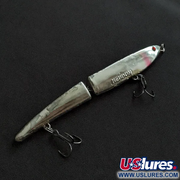 Vintage   Heddon Zara Gossa, 1/4oz silver fishing lure #20822