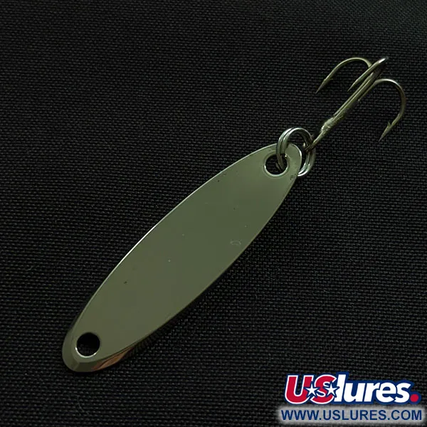 Vintage Acme Kastmaster, 1/8oz nickel fishing spoon #20827