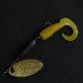 Vintage  Yakima Bait Worden’s Original Rooster Tail 2, 1/8oz brass spinning lure #20830