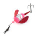 Vintage  Yakima Bait Spin-N-Glo, 1/8oz Double Trouble UV Pink (DTUP-MP) spinning lure #20833