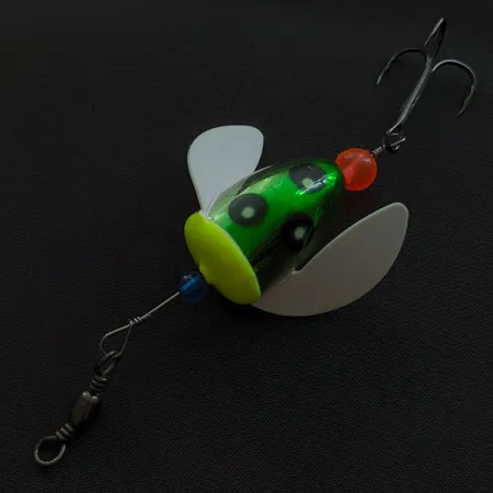 Vintage Yakima Bait Spin-N-Glo, 3/16oz California Watermelon (CWTM-WH) spinning lure #20835