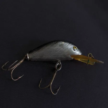 Vintage Bill Norman Vintage Little Scooper , 1/4oz silver fishing lure #20839