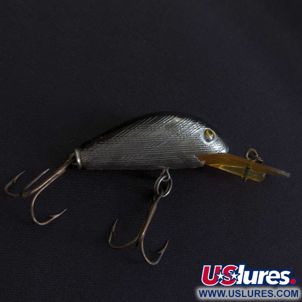 Vintage   Bill Norman Vintage Little Scooper , 1/4oz silver fishing lure #20839