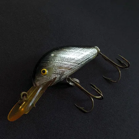 Vintage Bill Norman Vintage Little Scooper , 1/4oz silver fishing lure #20839