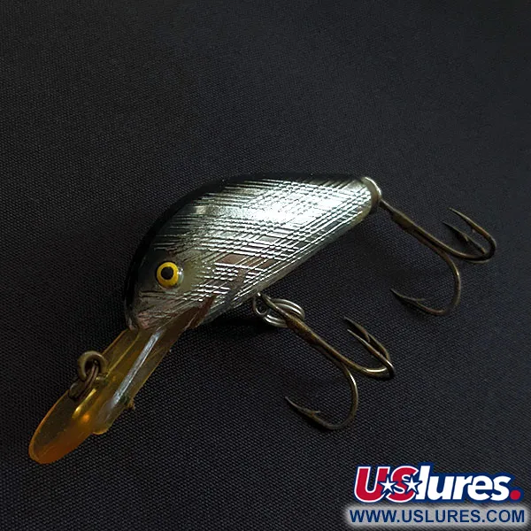 Vintage   Bill Norman Vintage Little Scooper , 1/4oz silver fishing lure #20839