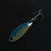 Vintage  Acme Kastmaster, 3/32oz нікель/синій fishing spoon #20846
