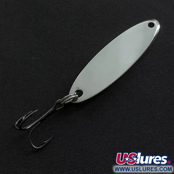 Vintage Acme Kastmaster, 1/4oz nickel fishing spoon #20847