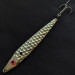 Vintage  Mann's Bait  Mann's Mann O Lure jig​, 2oz hammered silver fishing spoon #20857