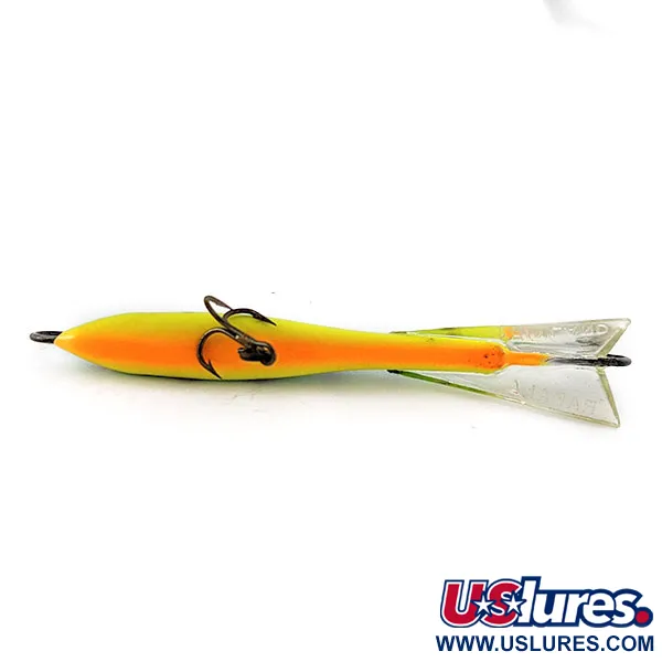 Vintage   Rapala Flat Jig 7, 3/5oz Fire tiger fishing #20861