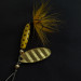 Vintage   Luhr Jensen Shyster, 1/4oz yellow/gold spinning lure #20862