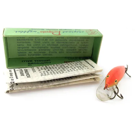 Rapala Countdown CD5 (1960s), 3/16oz GFR Color Red fishing lure #20869