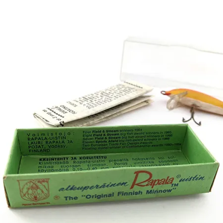 Rapala Countdown CD5 (1960s), 3/16oz GFR Color Red fishing lure #20869