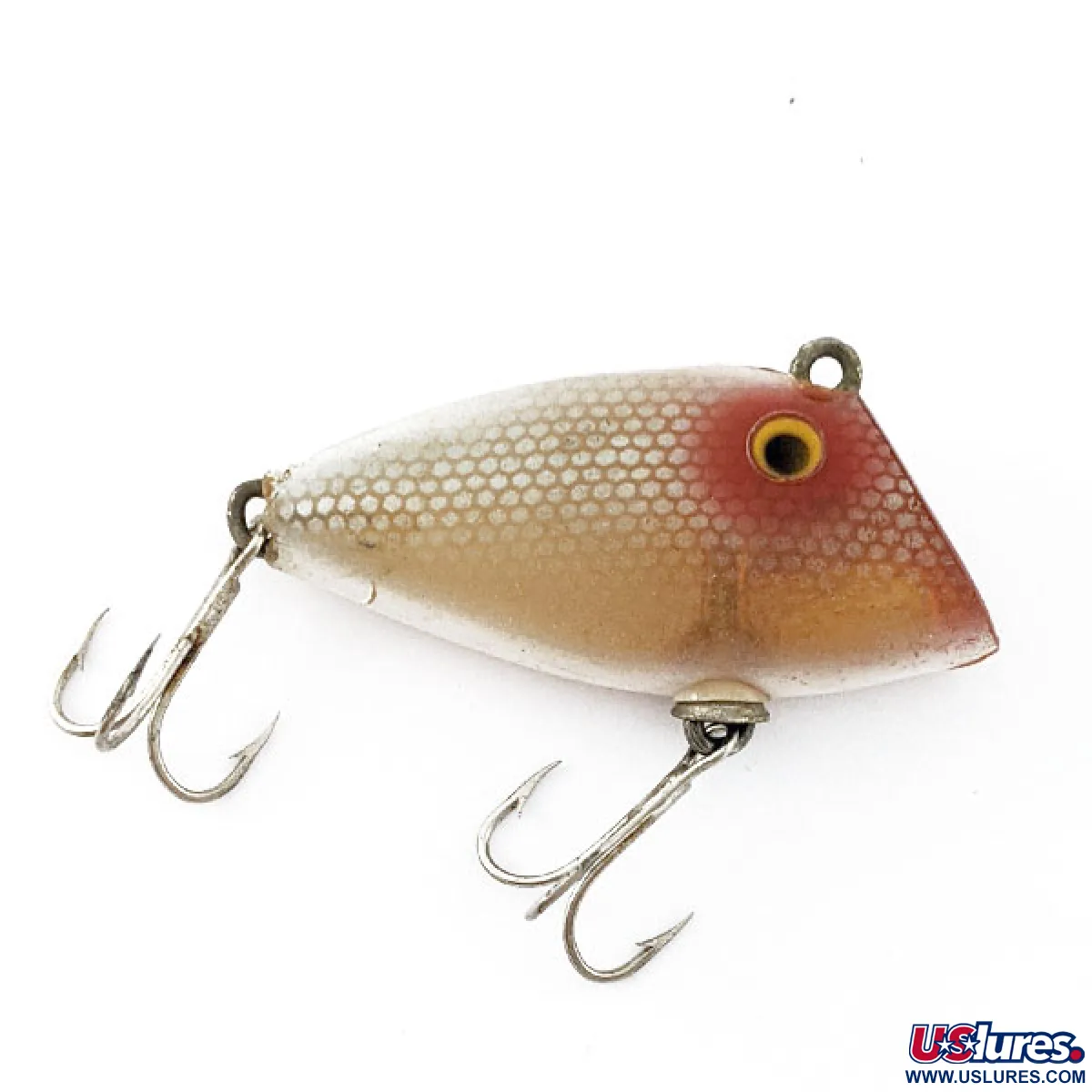 Vintage Whopper Stopper Bayou Boogie, 1/3oz yellow back silver