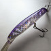Vintage   Vintage Bill Norman Deep 2JD, 1/2oz Clear/Purple fishing lure #20882