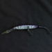 Vintage   Vintage Bill Norman Deep 2JD, 1/2oz Clear/Purple fishing lure #20882