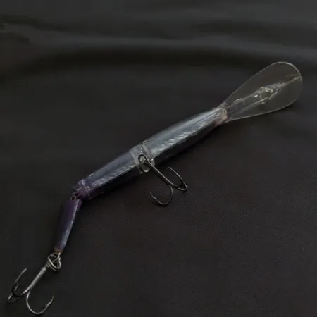 Vintage Vintage Bill Norman Deep 2JD, 1/2oz Clear/Purple fishing lure #20882