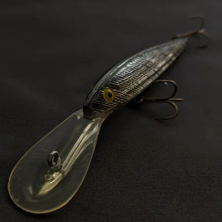 Vintage Vintage Bill Norman Deep Shiner Minnow , 1/3oz Silver fishing lure #20883