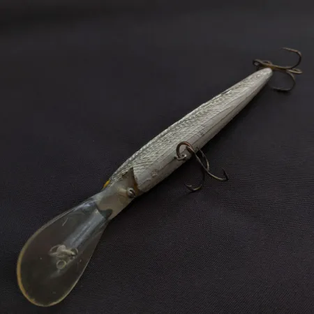 Vintage Vintage Bill Norman Deep Shiner Minnow , 1/3oz Silver fishing lure #20883