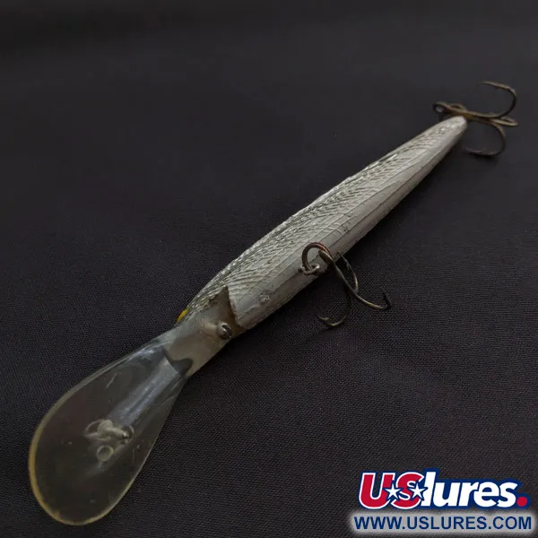 Vintage   Vintage Bill Norman Deep Shiner Minnow , 1/3oz Silver fishing lure #20883