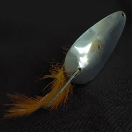 Vintage Tony Accetta Weed Doger, 3/4oz nickel fishing spoon #20888